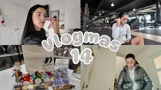 VLOGMAS 14🎄🎅🏻 | días intensos de mucho trabajo, mucho editar, gym y os enseño mi rutina de makeup