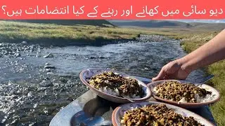 What are arrangements for Food and Night Stay in Deosai | Skardu