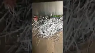 How to Make Crinkle Paper-Crinkle Paper Shredder Machine Raffia Cutting Machine for package filler
