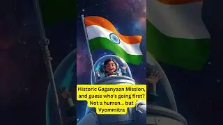 🛰️ &ldquo;ISRO&rsquo;s Vyommitra Revealed! | The Robot Astronaut Flying to Space&rdquo;#viral #trending #isro
