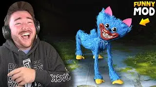 Huggy Wuggy MOD in Stray&hellip; (so weird but funny)