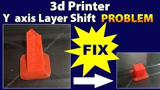 3d printer Y axis Layer shift problem Fix|3d Printer Troubleshooting   #3dprinter #fix #fixit