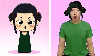 Sprunki 4 Phase 4 K-POP DEMON HUNTERS ZOEY in Real Life #sprunki #mysprunkioc