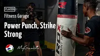 Boxing classes for kids & adults at Fitness Garage | My Gambia