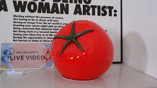 Tomato Table Lamp 8.6&Prime;