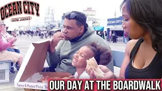 OUR DAY AT THE BOARDWALK VLOG// OCEAN CITY NEW JERSEY