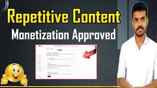 Repetitive Content YouTube Monetization Rejected Reapply Telugu