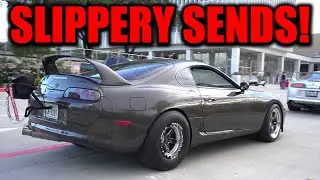 JDM LEGENDS SEND IT IN THE RAIN LEAVING CARS AND COFFEE HOUSTON!