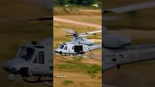 UH-1Y Venom and AH-1Z Viper helicopters provide precision firepower
