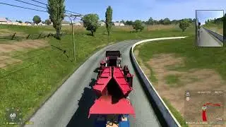 ets2 transport  cargo water tank from brgas to obia