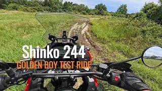 Shinko 244 test ride on KLR650(Best dual sport tires?)(Golden boy tires?)(KLR650 what tires to run?)