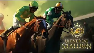 UNIVERSAL STALLION　【ユニバーサルスタリオン】テイエムオーシャン✖サクラローレルの仔馬を調教する