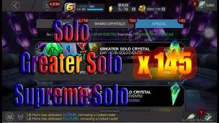 SOLO Crystal Opening - Marvel Contest of Champions Content