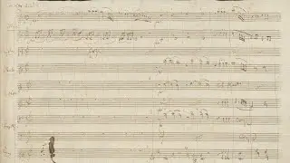 Mozart - Symphony No. 41, K. 551, Mvt. 4 {Autograph score + 4K HD}