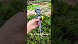 No electricity, no oil, 360-degree automatic rotating watering sprinkler head, all powered by water