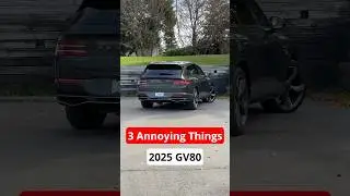 3 Annoying Things 2025 Genesis GV80 #automobile #carreview #luxury