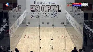 2019 US OPEN: Doubles Qualifying: Cliff Swain/Rocky Carson vs. Andree Parrilla/Eduardo Portillo