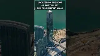 World's Tallest Rooftop Bar - Hong Kong #shorts