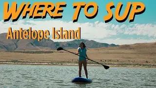 Where To SUP// Antelope Island, Utah