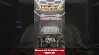 Bosses & Distributors Wanted ！Efficient and Profitable  #business #invest carwash #AI #OEM #ODM