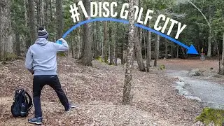 PLAYING IN THE #1 CITY FOR DISC GOLF IN THE USA!! Vlogmas Day 19