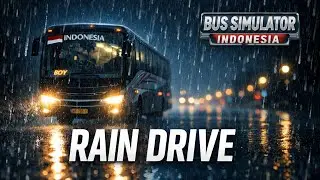 🌧️ बारिश में खतरनाक बस ड्राइव | Night Bus Driving Gameplay Hindi
