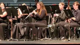 Anna performing in college 2022