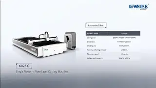 Gweike Laser Fiber Laser Cutting Machine LF6025C