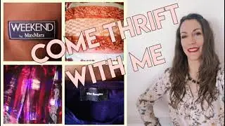 Come Thrift With Me | Charity shop haul and try on Spring 2021 - vintage, designer, and more!
