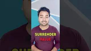 How to know LIC Policy Surrender Value #shorts