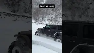 Jeep Rubicon vs. Gladiator: Deep Snow
