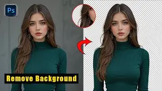 Remove Background in Photoshop | Quick & Easy Tutorial for Beginners | Pixel Dot