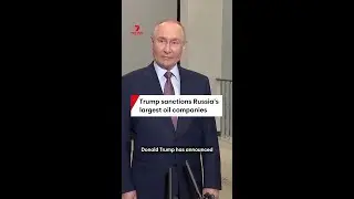 Trump sanctions Russia's largest oil companies