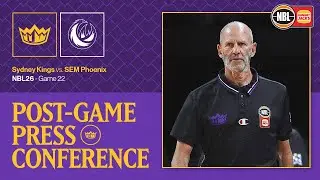 Brian Goorjian Post Match Press Conference | NBL26 Round 15 vs South East Melbourne Phoenix