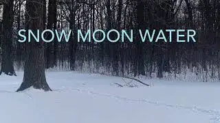 Using SNOW To Make Moon Water 🌕