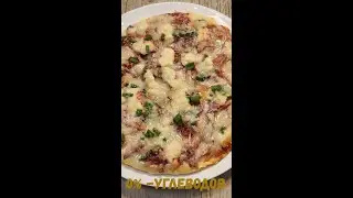 FLOUR-FREE AND CARBOHYDRATE-FREE PIZZA #shorts