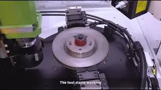 brake disc/ brake drum balancing machine by drilling or milling-8Workpiece correction