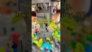 You won&rsquo;t believe how this LEGO build stay up?