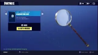 Fortnite Magnifying Axe
