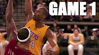 KOBE VS LEBRON NBA 2K10 NBA FINALS GAME 1