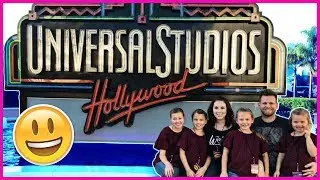FAMILY FUN AT UNIVERSAL STUDIOS THEME PARK!