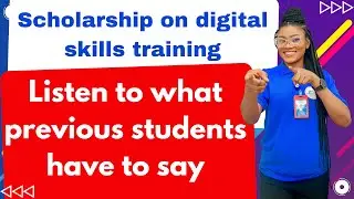 Scholarship on digital skills training in Abuja Nigeria testimonial