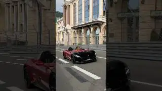 Ferrari Monza SP2 in Monaco🇲🇨#carsofinstagram #hypercars #monaco #luxury #viral #fyp #ferrari #sp2