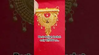Best design locket only 27000 rs&hellip; #shorts #payalcollection #goldjewellery #wedding #designerpayal