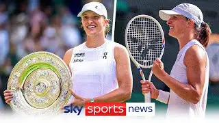 Iga Swiatek becomes Wimbledon champion for the first time