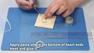 PMC OPEN HEART PENDANT  Molding Technique