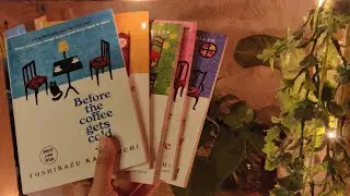 unboxing Book haul/cooking/read with me || Before the coffee gets cold. 