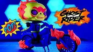 GHOST RIDER BLACK LIGHT FUNKO POP REVIEW