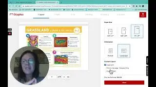 How to Order COLOR Print using Staples.com
