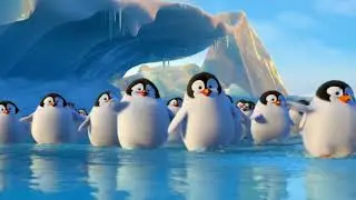 Arctic Penguins Waddle Around 🐧 | Fun Nursery Song & Dance for Kids | Learn About Penguins!